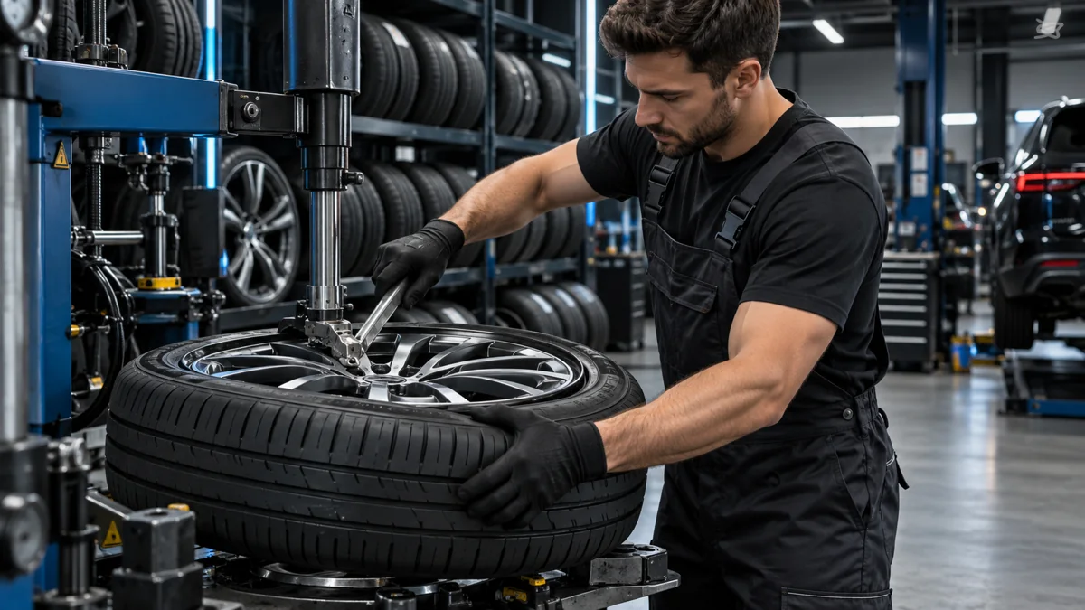 Tire Changing + Tire Repair